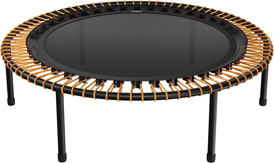 Fitness Rebounder Trampoline 100cm Rope Suspension 150kg Silent Indoor