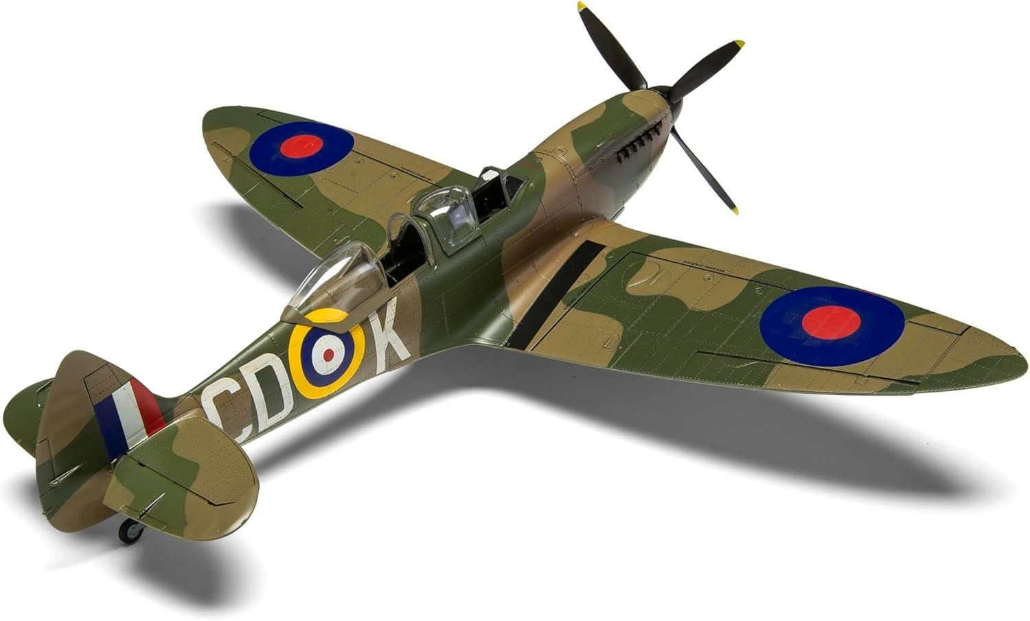 1:48 Scale Plastic Spitfire TR.9 Model Kit DIY Aircraft Unpainted with Decals