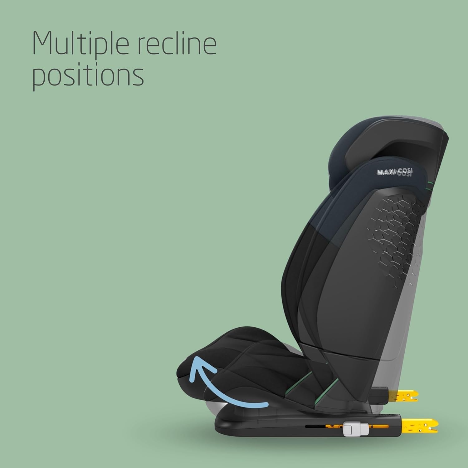 i-Size ISOFIX High Back Booster Seat 100–150cm Adjustable Side Impact