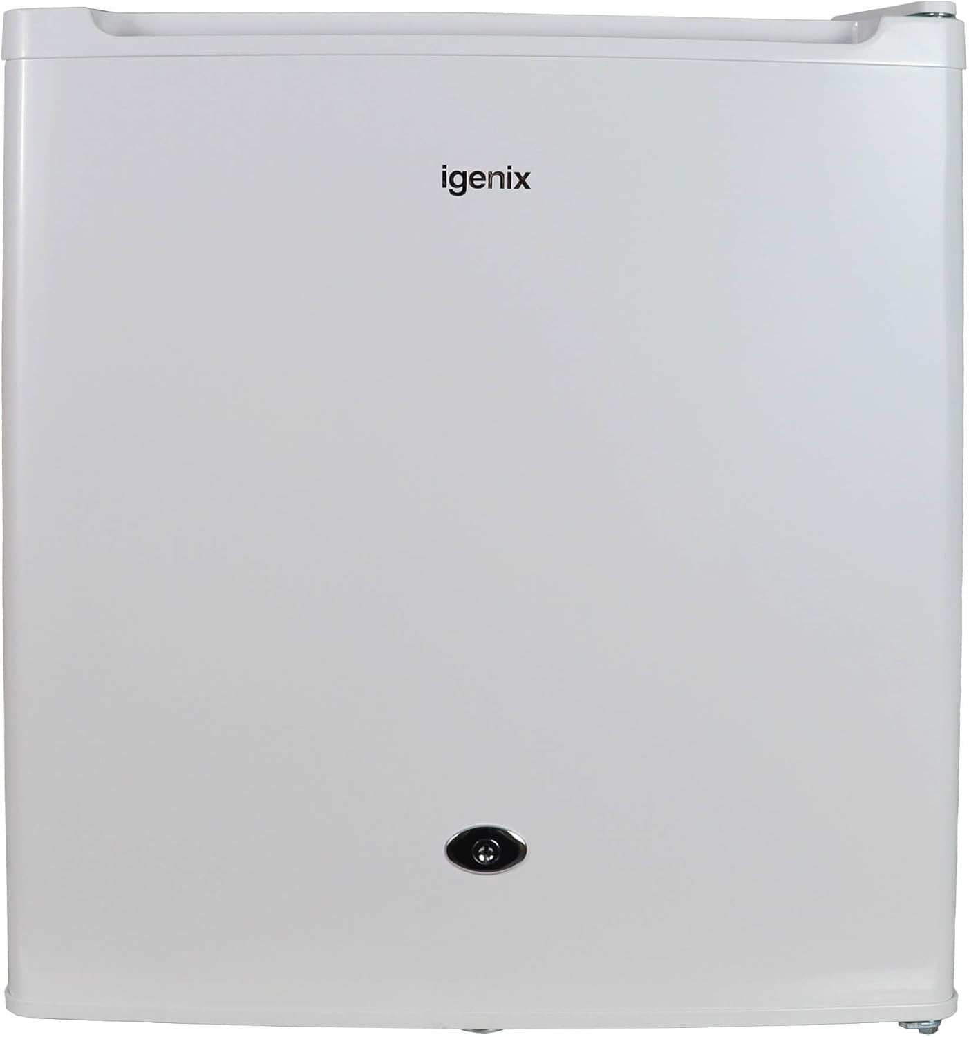 41L Table Top Fridge Lockable Reversible Ice Compartment White