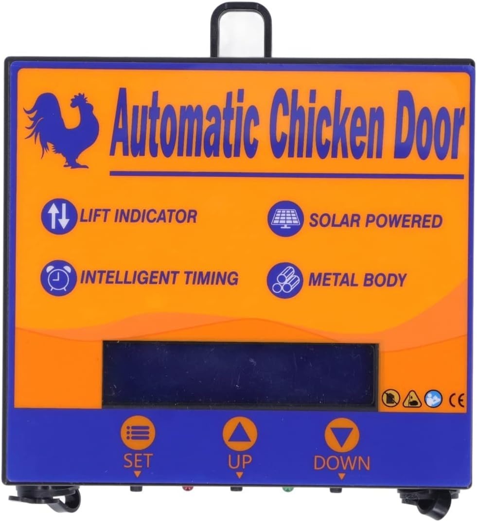 Automatic Chicken Coop Door Timer Battery Powered 14.6x9.7in