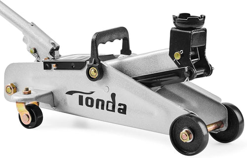 2 Ton Hydraulic Trolley Jack Compact Car Floor Jack 4.9–11.8" Lift for Sedans