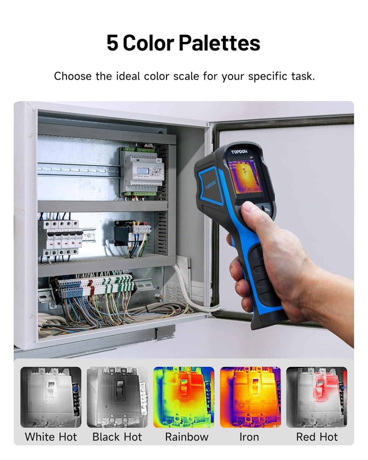 240x240 Thermal Imaging Camera IR Infrared Scanner HVAC Leak Tool
