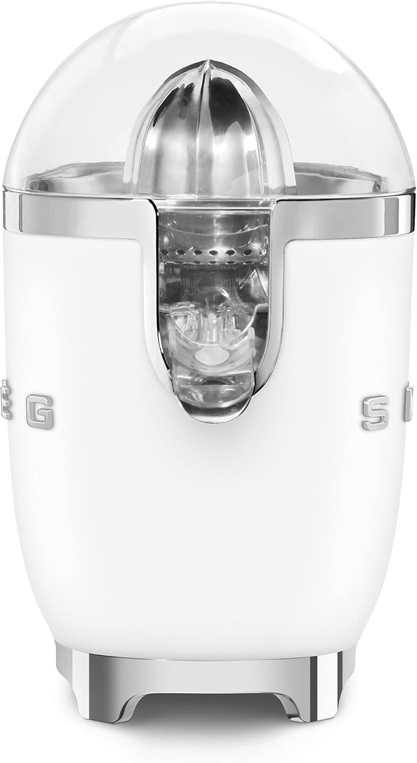 Retro Electric Citrus Juicer Stainless Steel Reamer Anti Drip 70W