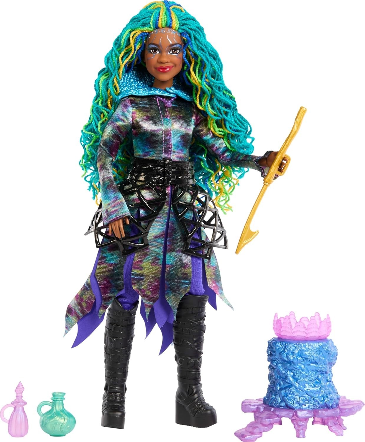 Sea Witch Playset Fashion Doll Magic Lair Cauldron Accessories