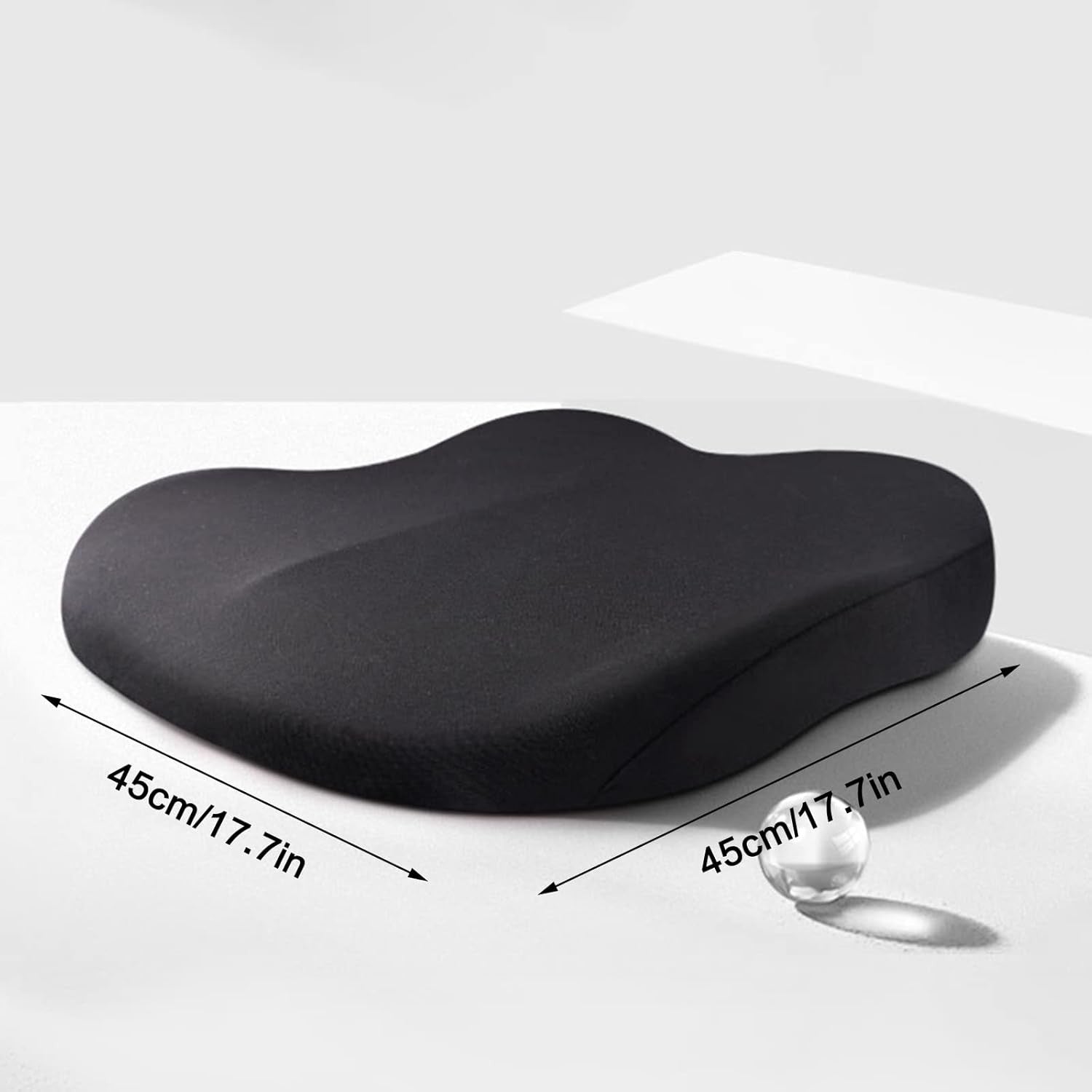 Memory Foam Car Seat Booster Cushion Height Increase Driving Comfort