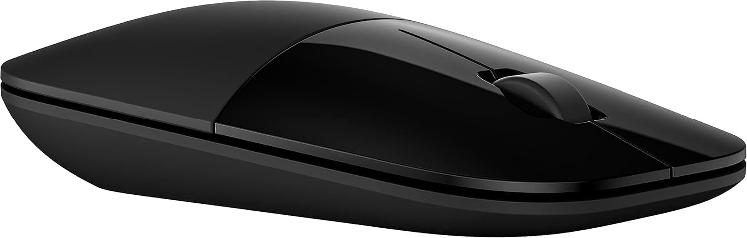 Wireless Bluetooth Mouse 1600 DPI Dual Mode Slim Black