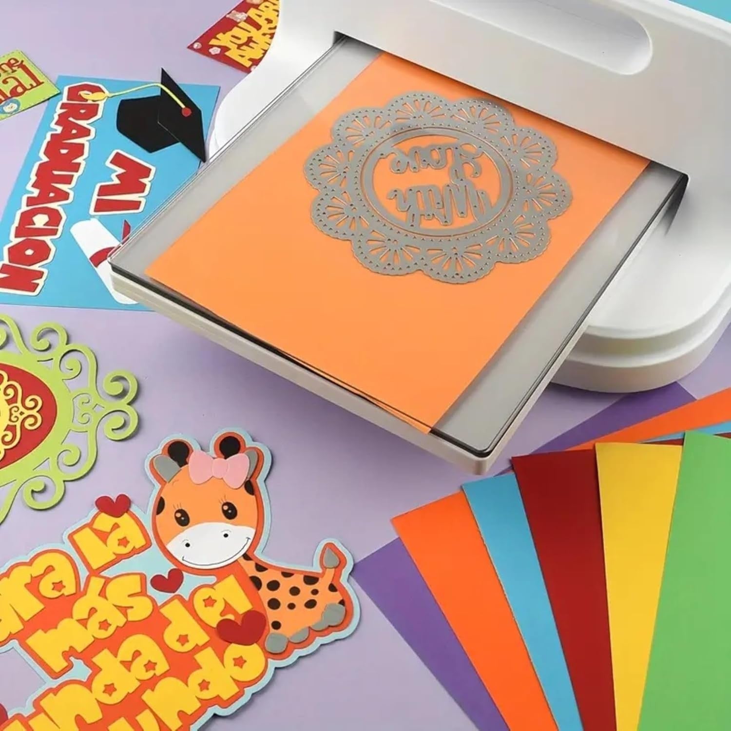 Manual Die Cutting Embossing Machine A4 Craft Tool Card Making Decor