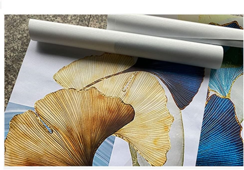 3-Piece Abstract Ginkgo Wall Art Canvas Prints Bedroom Living Room