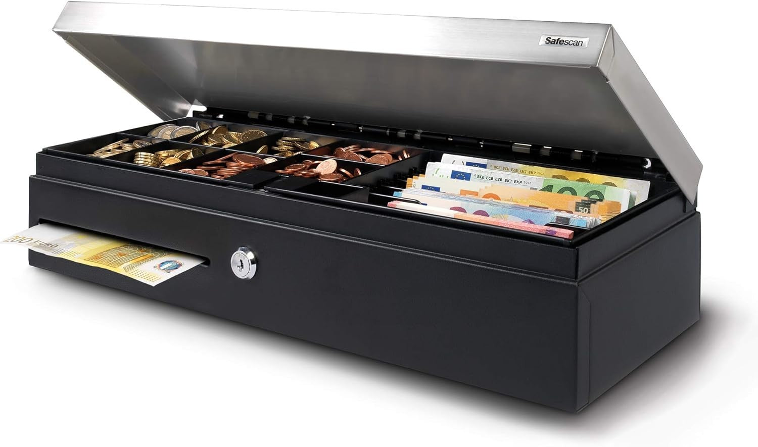 Locking Cash Drawer 6 Note 8 Coin Till POS Cash Register Tray