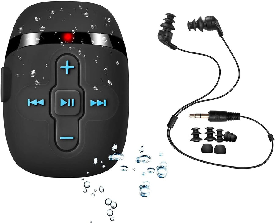 Waterproof MP3 Player 8GB for Swimming HiFi Underwater Headphones