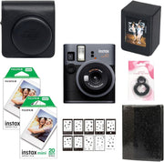 Instant Camera Bundle 40 Film Shots Case Album Selfie Mirror Kit