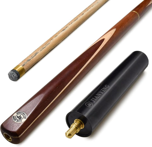Handmade 3/4 Snooker Cue 57in Ash Shaft 18oz 10mm Tip Set
