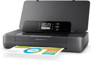 Portable Wireless Colour Printer Compact USB Black Travel Office A4