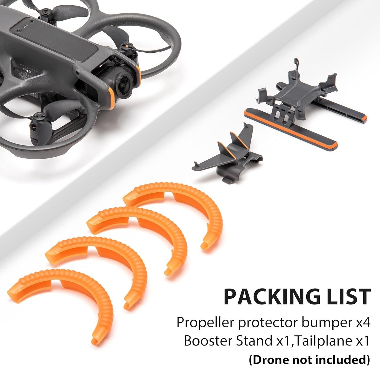 3-IN-1 Drone Protection Kit Propeller Guard Tail Landing Gear Accessories