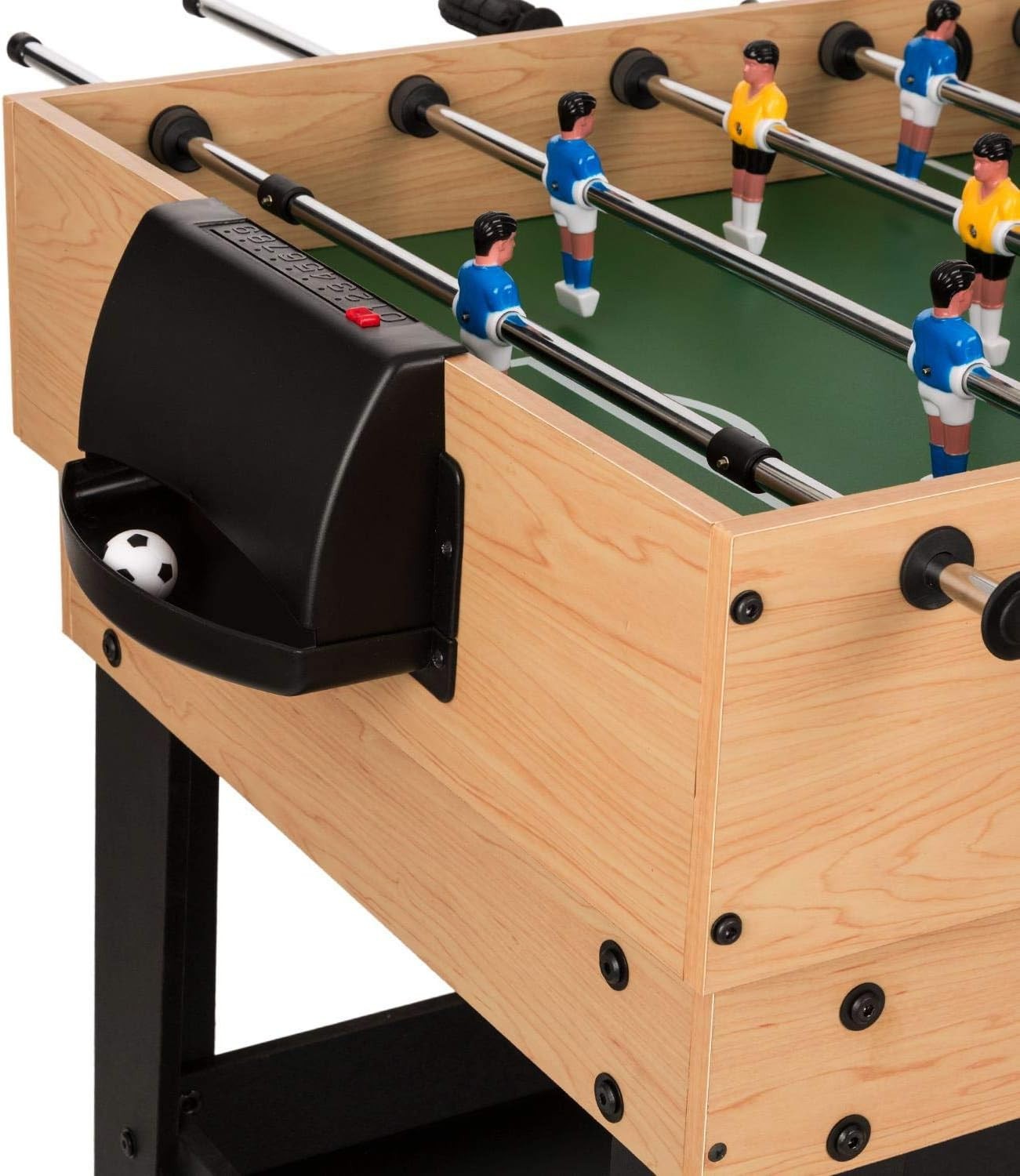 15-in-1 Multi Game Table Pool Foosball Hockey Tennis Chess Set