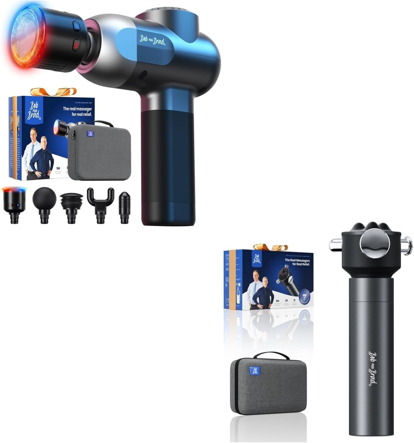 Massage Gun Heat & Cold Therapy Deep Tissue Percussion Muscle Recovery