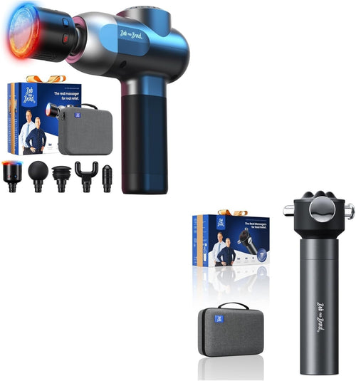 Massage Gun Heat & Cold Therapy Deep Tissue Percussion Muscle Recovery