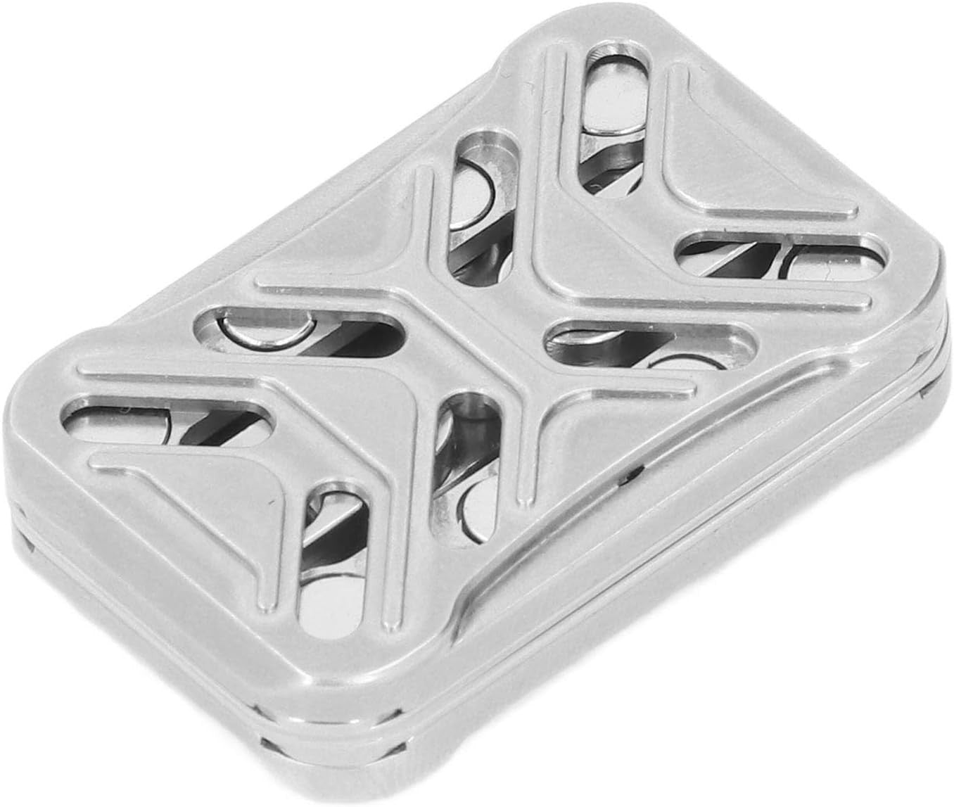 Stainless Steel Haptic Fidget Slider Magnetic Click Stress Relief EDC