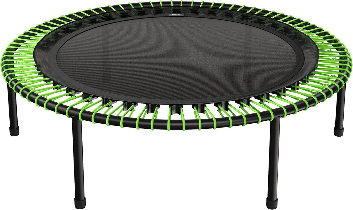 Fitness Rebounder Trampoline 100cm Silent Rope Suspension 150kg