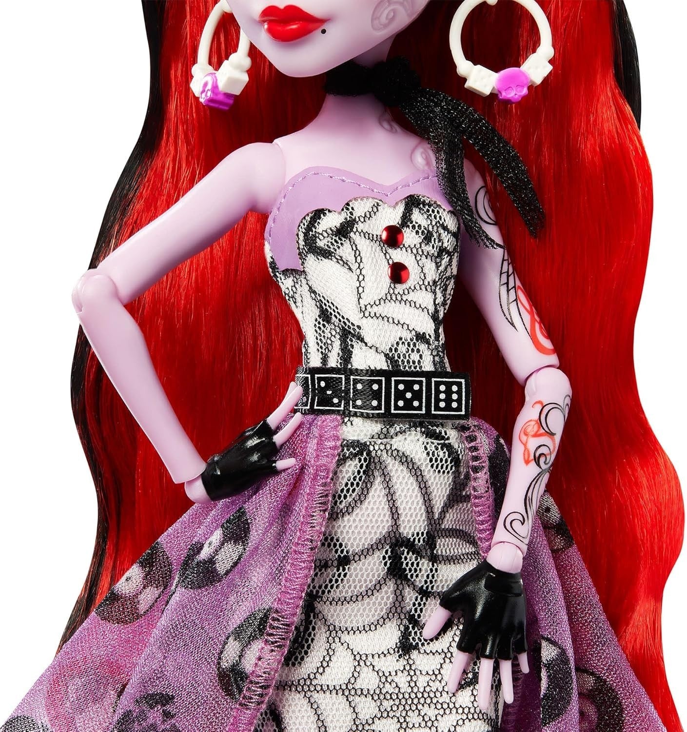Gothic Rock Fashion Doll 10.5in Articulated Collector Outfit
