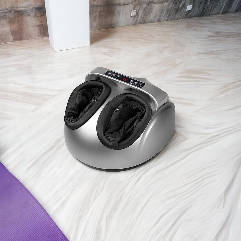 360° Shiatsu Foot Massager with Heat & Pressure Therapy | Pain Relief