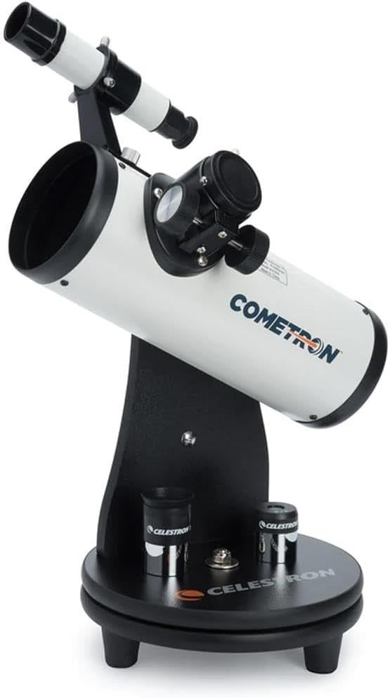 Portable 76mm Cometron FirstScope Telescope with Eyepieces & Finder