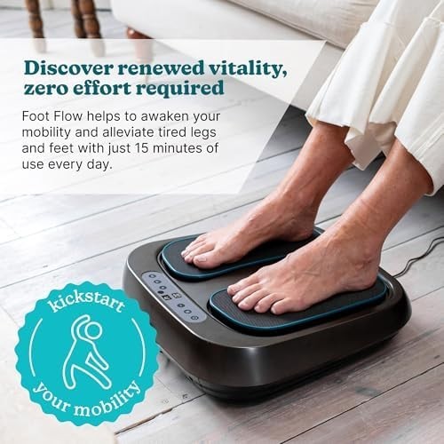 Vibrating Foot & Leg Massager | Heat Therapy & 20 Intensity Levels