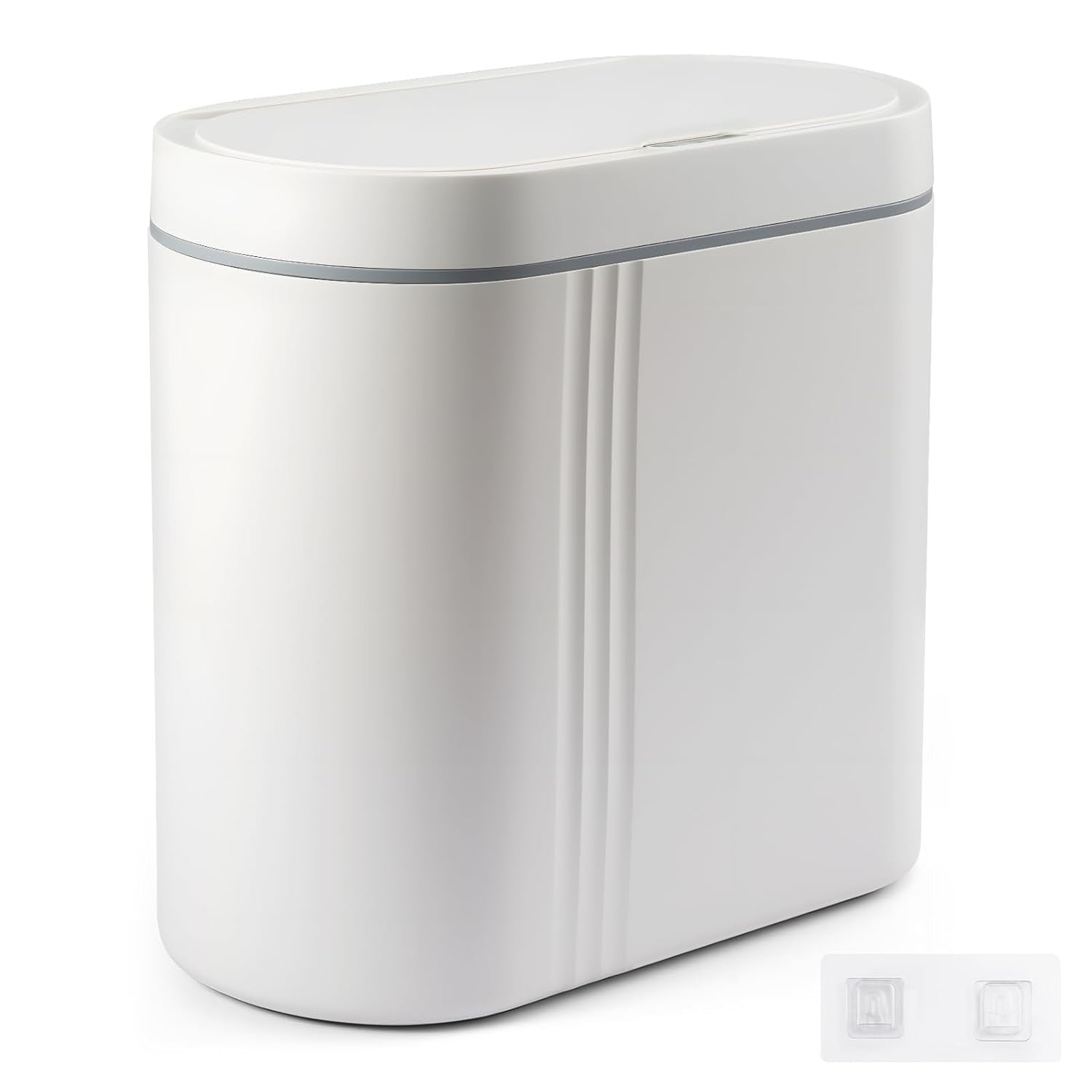 7.5L Automatic Sensor Bin Touchless White Bathroom Kitchen