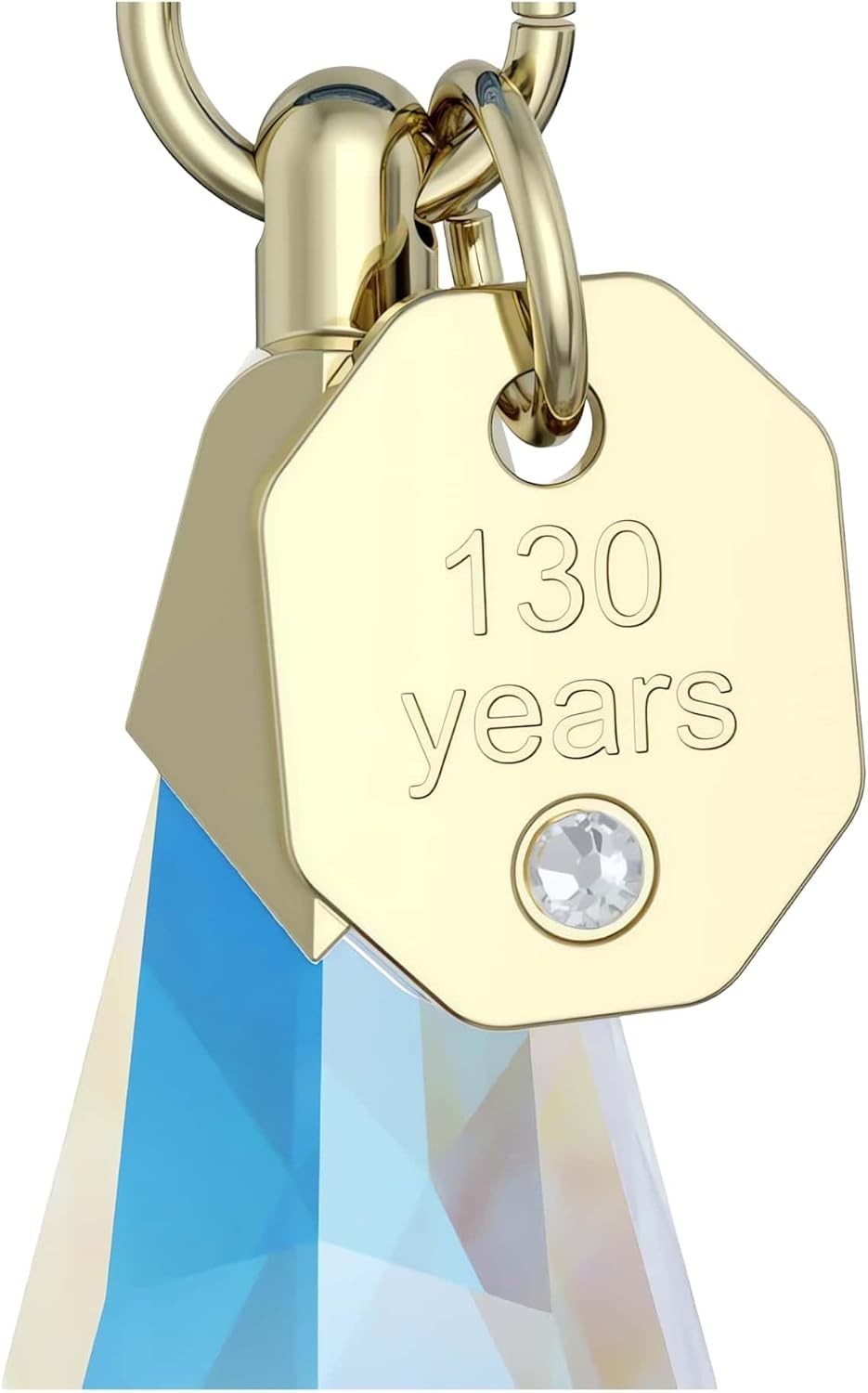Iridescent Crystal Star Ornament 2025 Anniversary Edition Luxury Holiday Decor