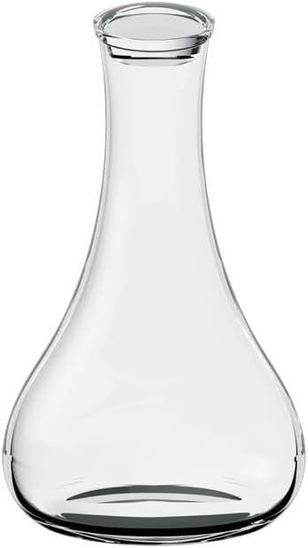 0.75L Crystal Wine Decanter Clear Glass Carafe Elegant Aerator for White & Red W