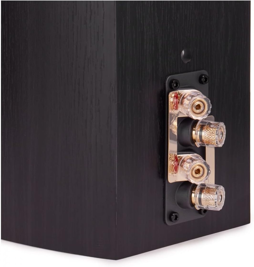 Wharfedale Diamond 9.1 100W Bookshelf Speakers Pair Black HiFi Audio