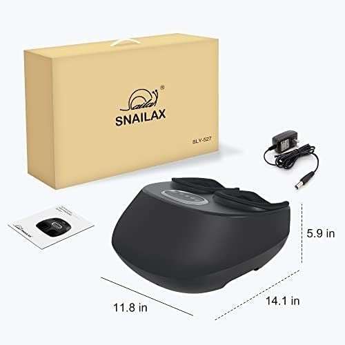Shiatsu Foot Massager with Heat, Deep Kneading & Vibration for Pain Relief