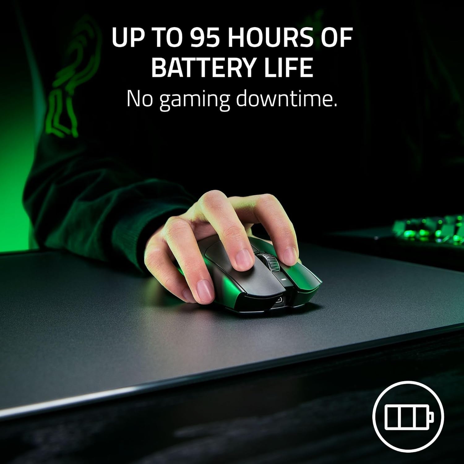 Ultra Lightweight Wireless Gaming Mouse Pro Sensor 35K DPI Esports Precision