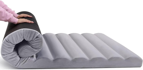 Roll Up Floor Mattress Small Double 10cm Foam Guest Travel Bed Tent