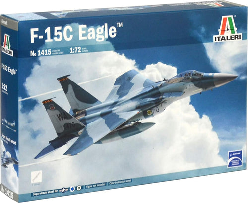 1:72 Scale F-15C Eagle Plastic Model Kit Detailed Military Jet Aircraft DIY