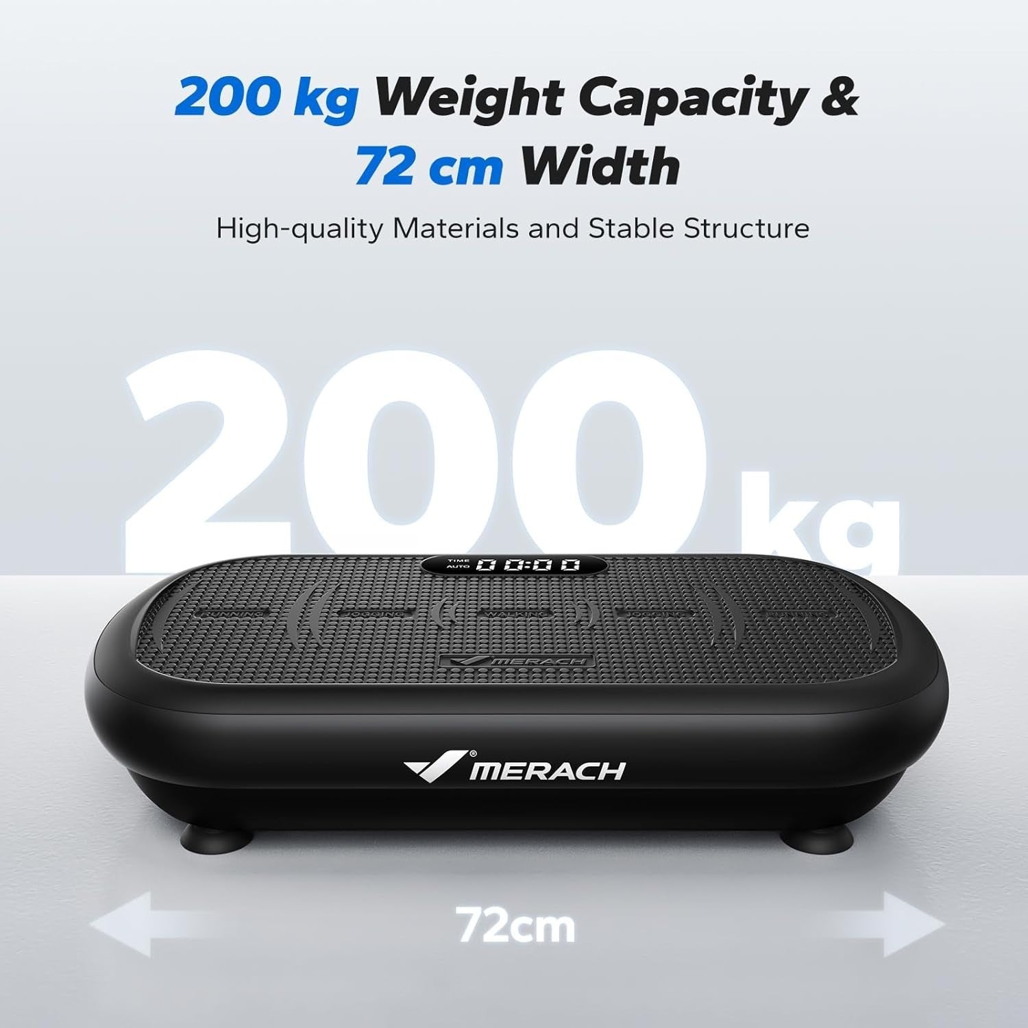 High Amplitude Vibration Plate Exercise Machine 200KG Bluetooth Fat Burner