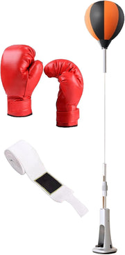 Adjustable Reflex Boxing Ball Stand Speed Training Home Gym