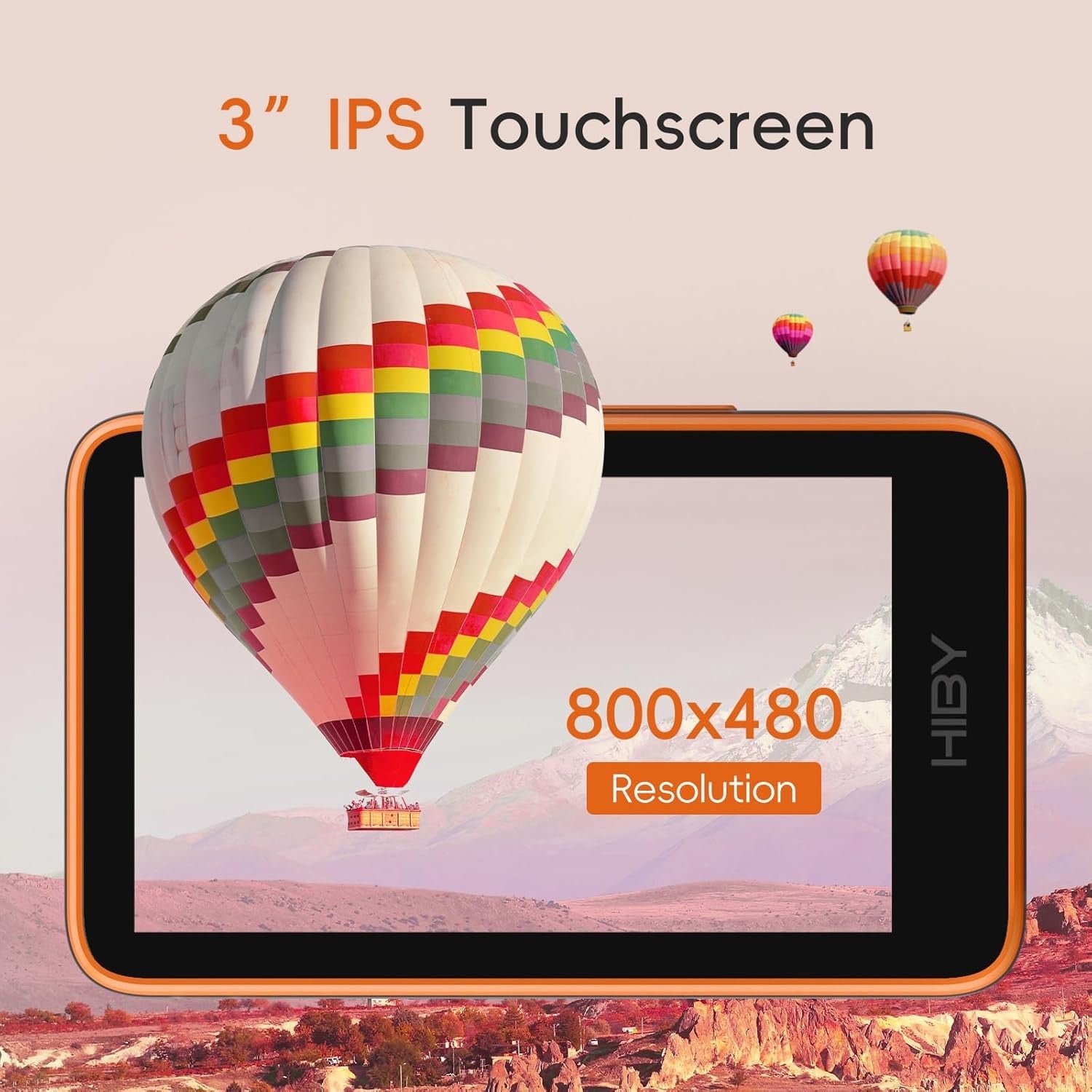 HiFi Bluetooth 5.1 MP3 Player DSD256 Lossless 2TB Touchscreen