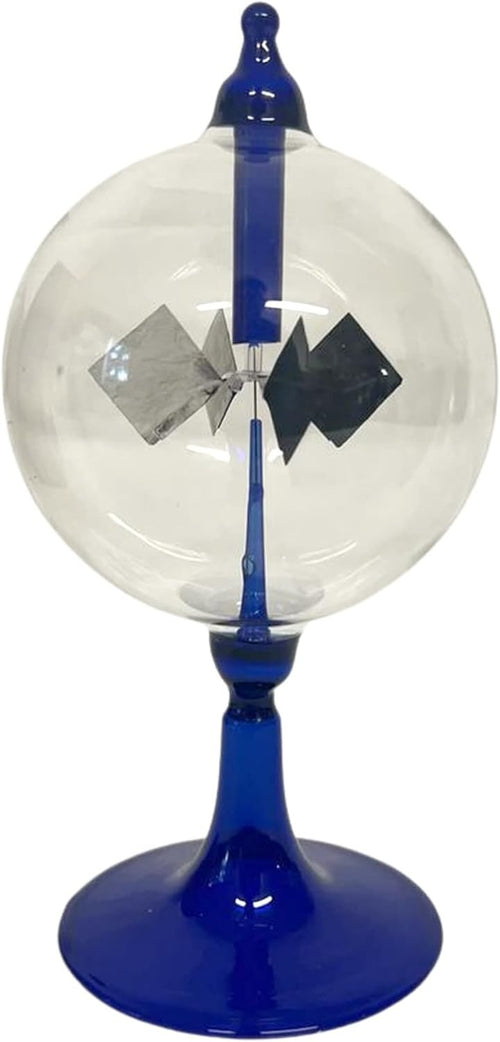 16cm Solar Radiometer Light Mill | Spinning Crookes Radiometer Desk Ornament