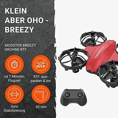 Mini Drone with Height Stabilisation, Distance Sensors & One-Touch Control