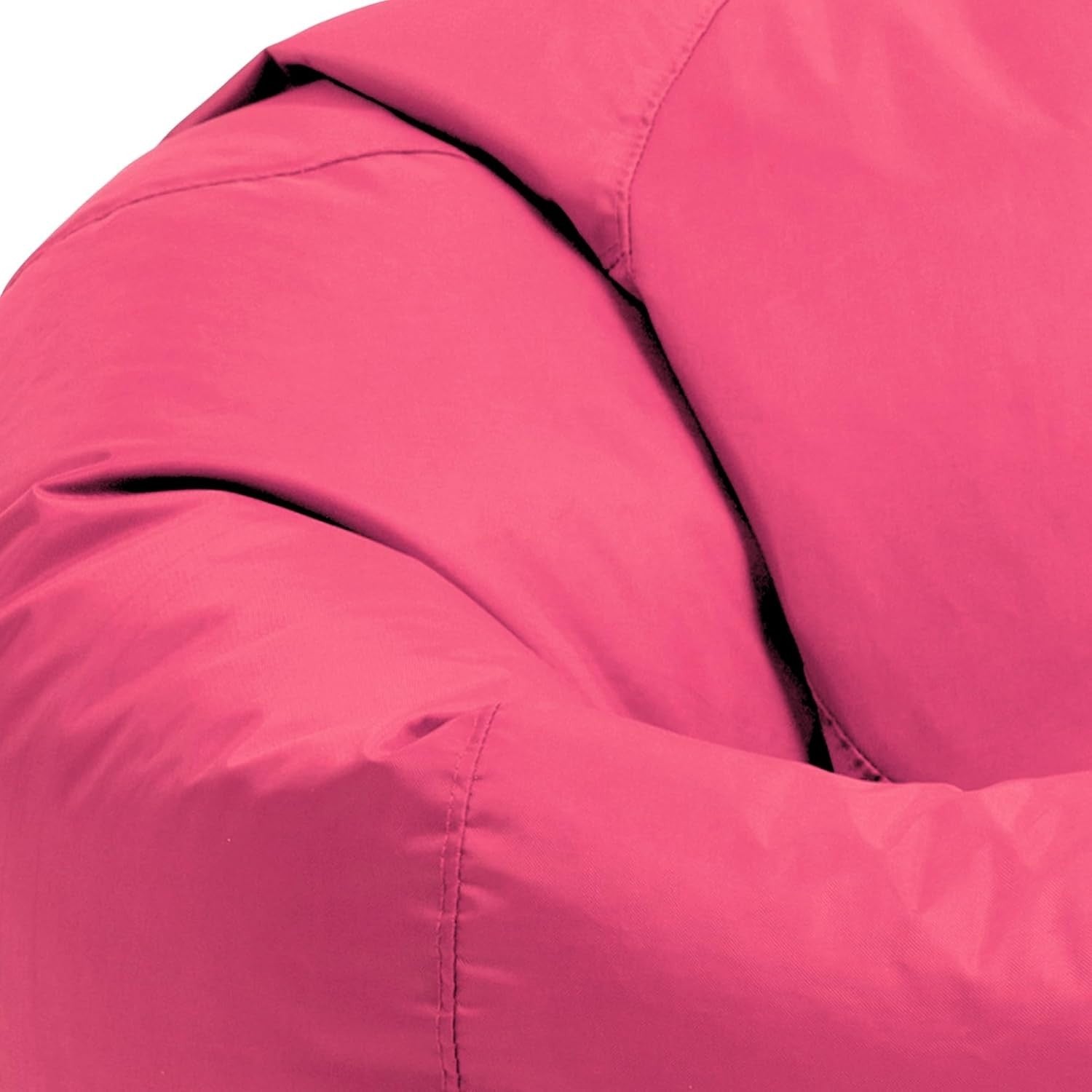Kids Bean Bag Chair Large Pink Water-Resistant Seat for Playroom Garden