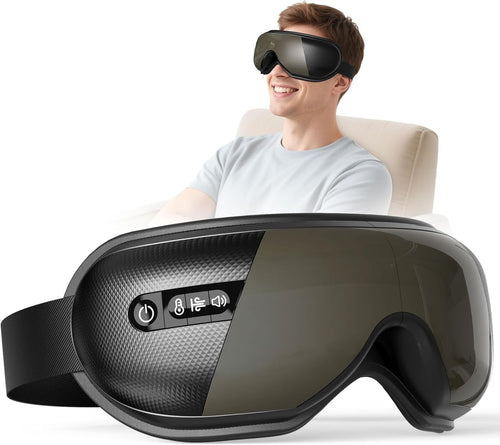 Heated Eye Massager Bluetooth Sleep Mask Dry Eyes Migraine Relief