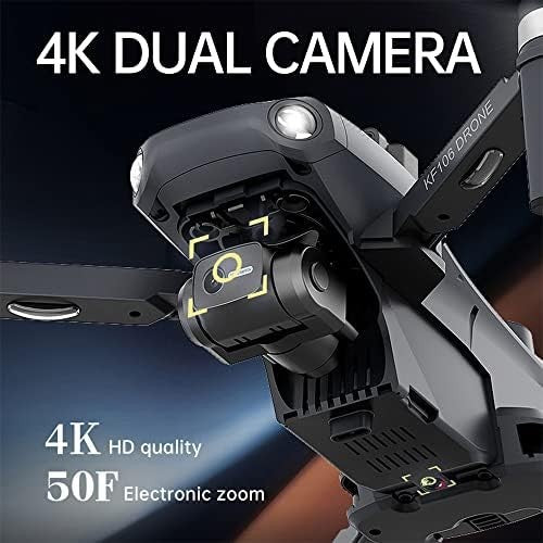 X-Verse KF106 MAX Drone 4K HD, 3-Axis Gimbal + EIS 360° Laser Obstacle Avoidance
