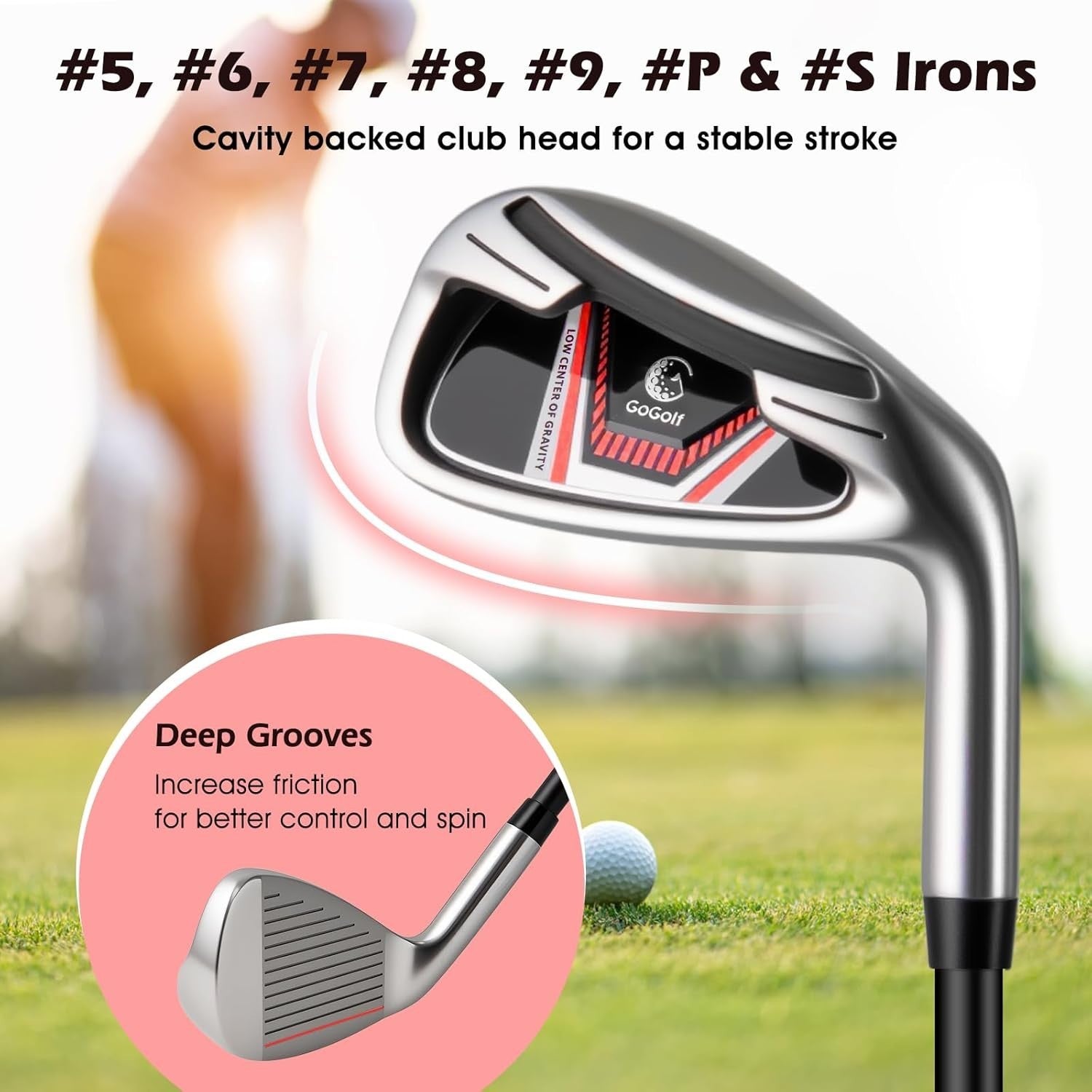Women’s Right Hand Golf Clubs 12pc Complete Set 460cc Driver Stand Bag