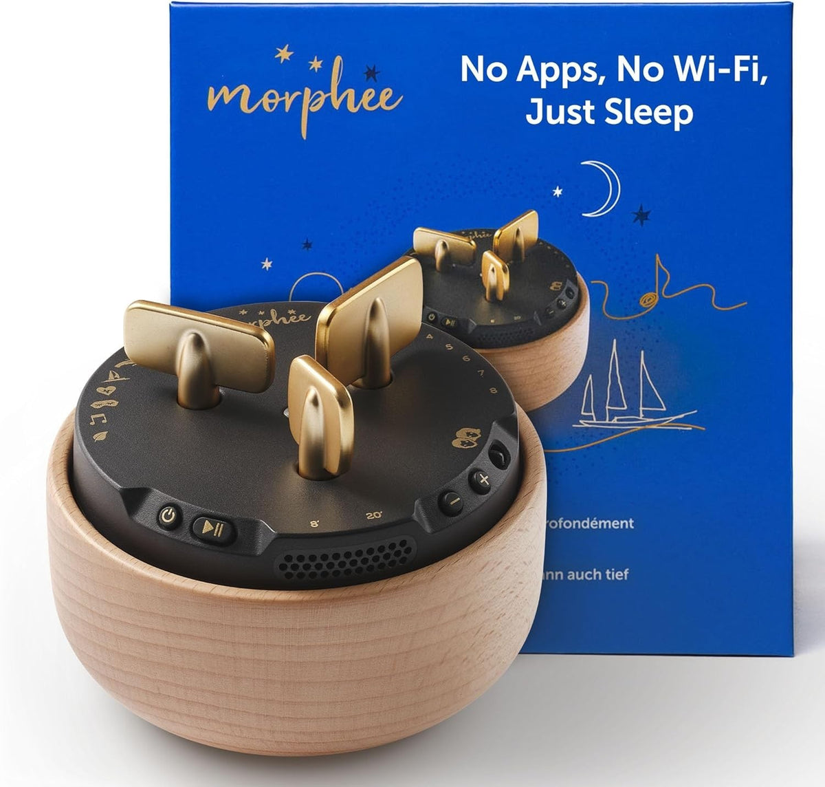 Sleep Sound Machine with 210 Meditations & Nature Sounds for Fast Sleep