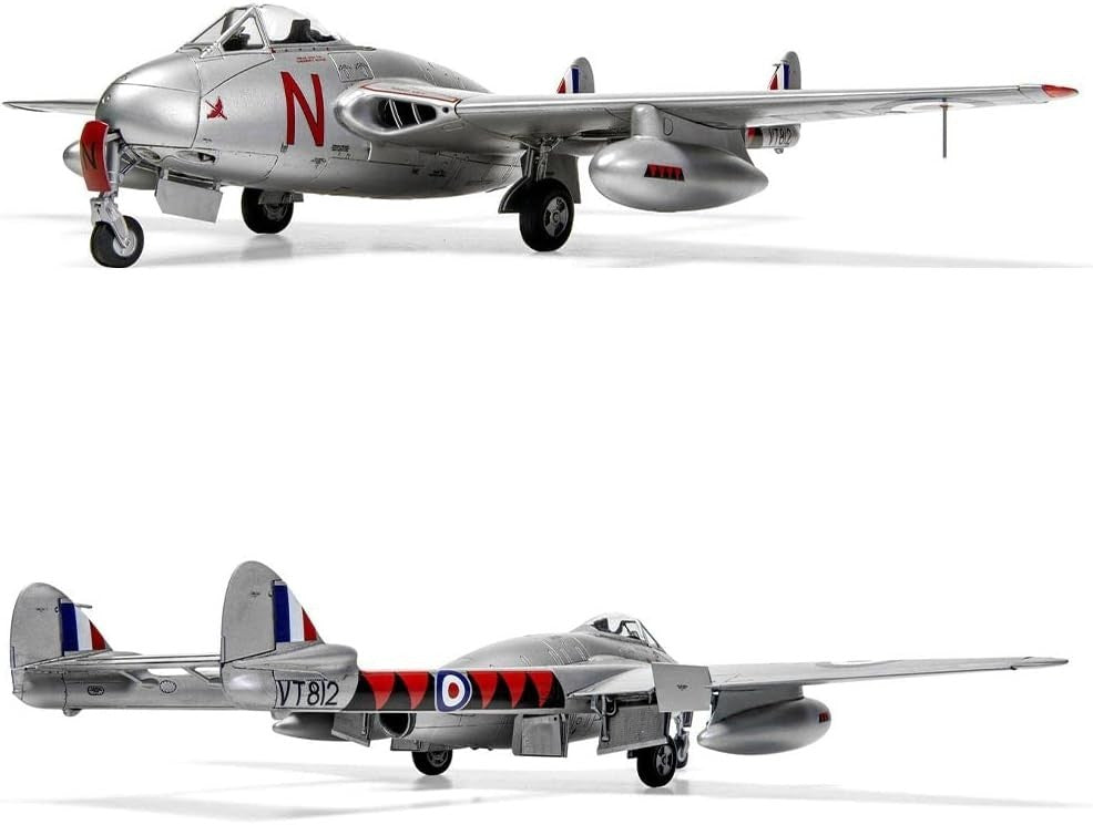 1:48 Jet Model Kit Set F3 Aircraft w/ Sprues Decals – Hobby Build Ready