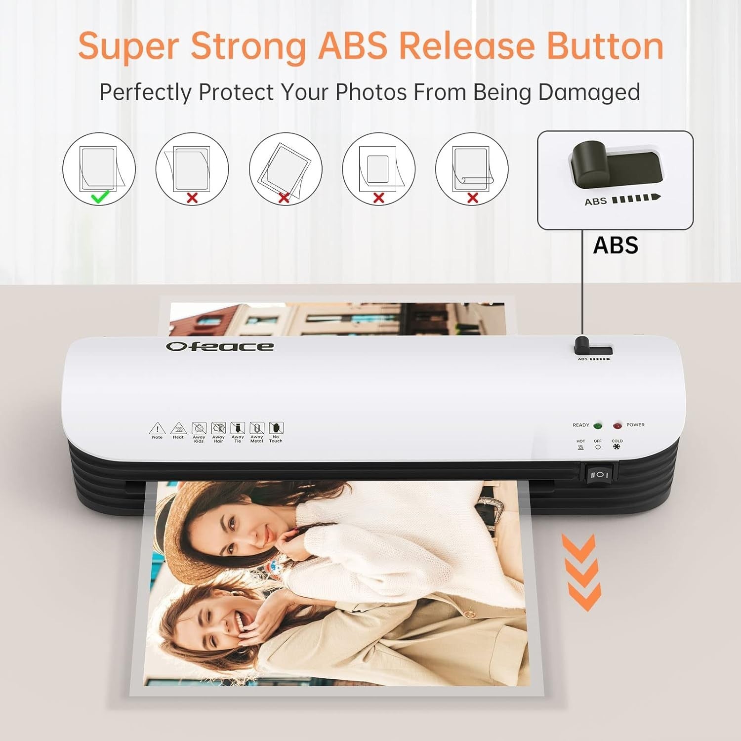 A3 Laminator 5-in-1 Hot Cold Fast Warm Up No Bubble + 20 Pouches