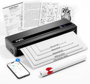 A4 Portable Thermal Printer Bluetooth Inkless Wireless
