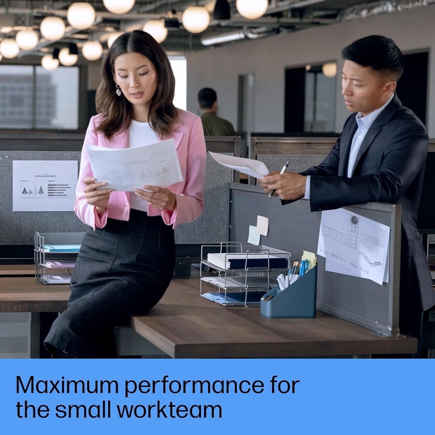 White Mono Laser Printer | Fast 40ppm | Duplex | Ethernet Office Use